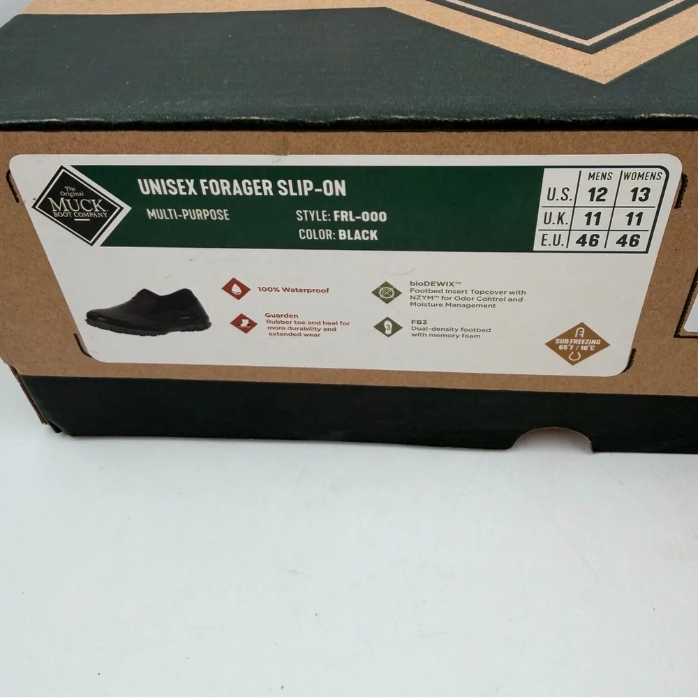 The Original Muck Boot Company Unisex Adult Forager Low Waterproof Rubber Shoes